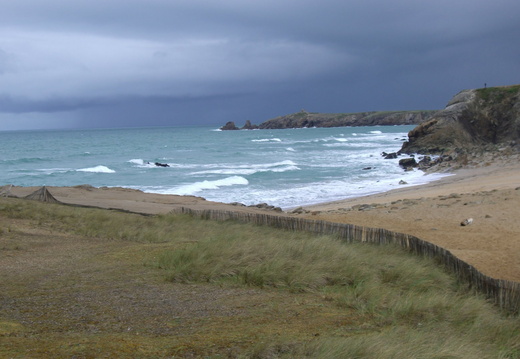 La côte sauvage de la presqu'île de Quiberon