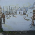 Fresque sur le port de Quiberon