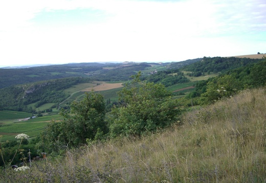 7 Vue du sentier des Roches en Dion La Rochepot