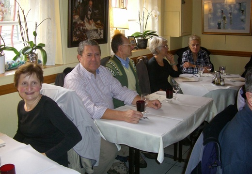 Au restaurant Les Hirondelles