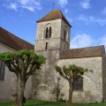2- L'église de Follainville sous un beau soleil (78)