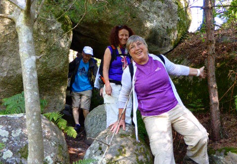 C'est fou ce qu'un passage sous les rochers peut procurer comme plaisir