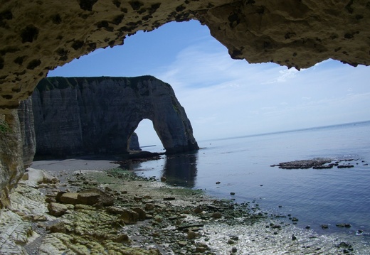 CIMG2026 la Manneporte vue amont