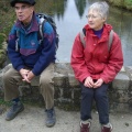 Pause sur un pont de La Louette