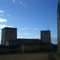 Vue de la cour de la fortersse de la Madeleine