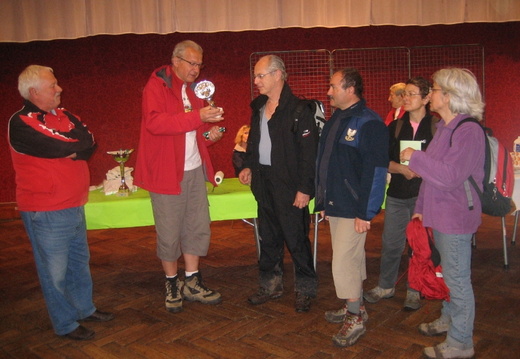 La remise des récompenses