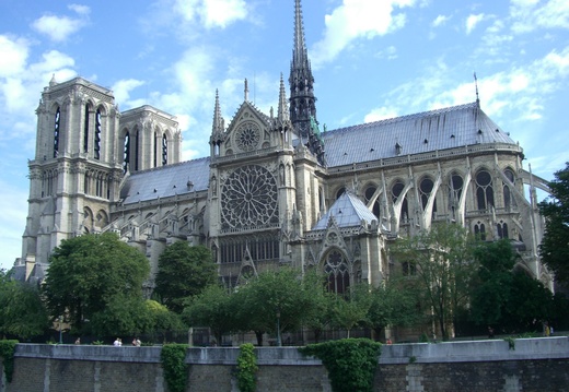 21_Notre dame de Paris vue du quai  de Montebello