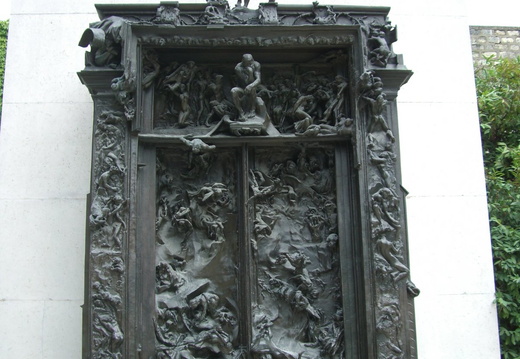 71_la porte de l'enfer musée Rodin rue de Varenne