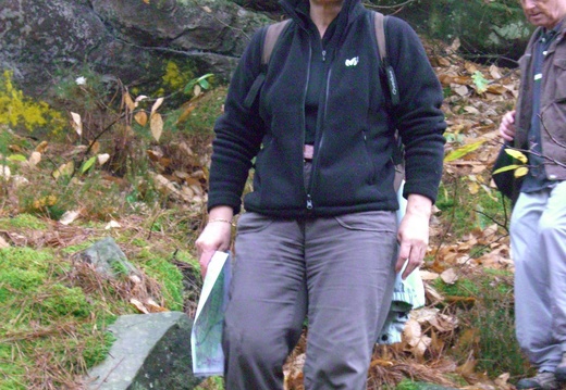 24 oct 09 Nadine  ou le plaisir de randonner