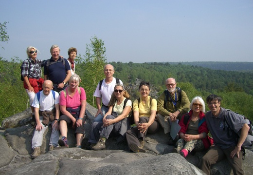 Rando Fontainebleau 8 mai 2010