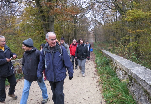 Le tour de Rambouillet. Novembre 2017