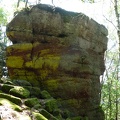 21- le rocher du Warchtstein (10m de haut)