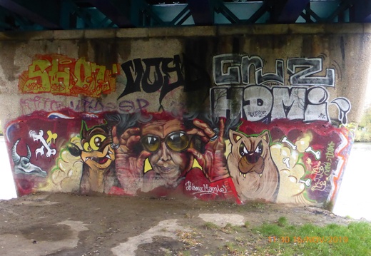 12 Art populaire sous le pont de Champrosay